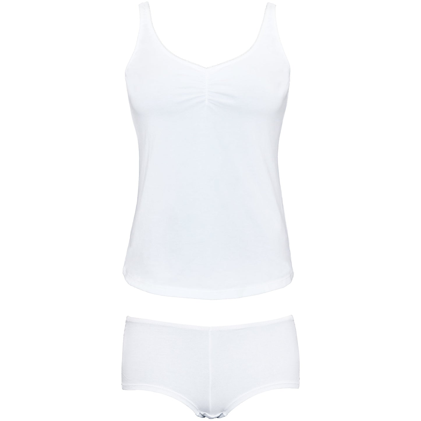 Women's Sexy Slim Fit Camisole Tank Top with Shorts Pajama Set