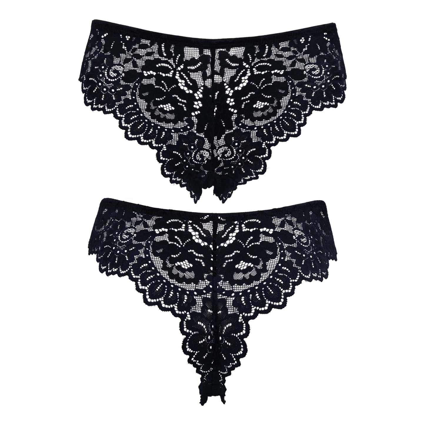 Women's Comfort Lace Tanga Hipster Boyshorts Panties