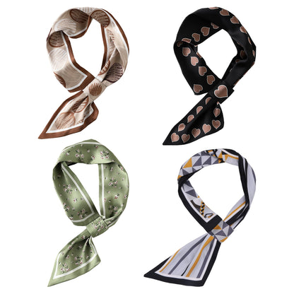 Fashion Bandana Neck Scarves Neckerchief Short Scarves Hair Ties