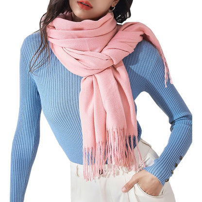 Women's Fashion Pattern Winter Warm Chunky Large Scarf