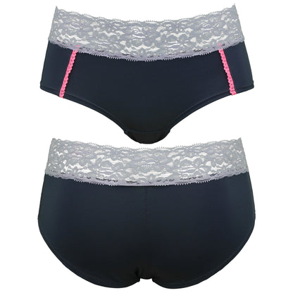 Women's Sexy Lace Bikini Hipster Briefs Panties Underwear