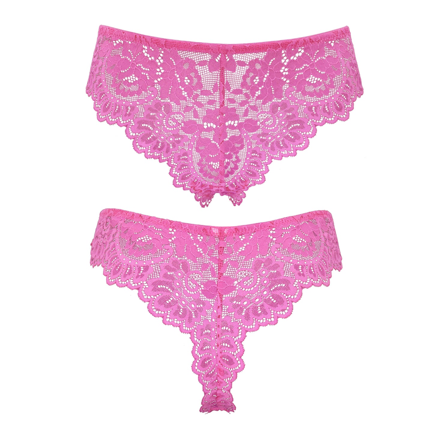 Women's Comfort Lace Tanga Hipster Boyshorts Panties