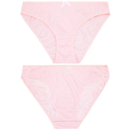 Women Plus Size 100% Cotton Bikini Briefs Panties Underwear