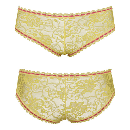 Women's Sexy Lace Bikini Hipster Briefs Panties Underwear