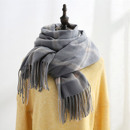 Women's Fashion Pattern Winter Warm Chunky Large Scarf