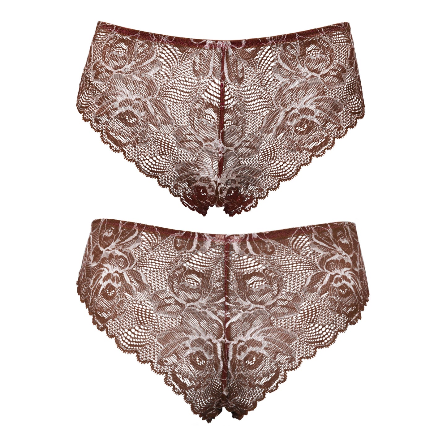 Women's Comfort Lace Tanga Hipster Boyshorts Panties