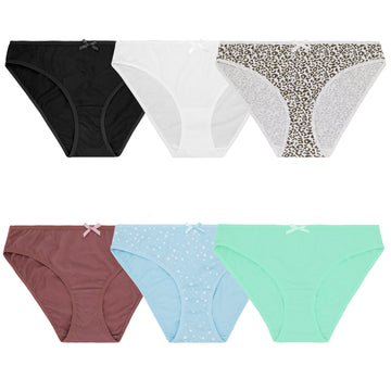  Women's Cotton Underwear Seamless Plus Size Mid-Waist Panties  Briefs Hipster Cheeky Breathable Bikini Lingerie, Pack of 4,MUL : Clothing,  Shoes & Jewelry