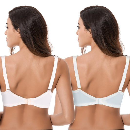 Curve Muse Plus Size Unlined Minimizer Wirefree Bras